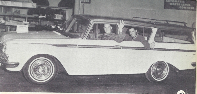 Rolin Duncan and Terry Goodson in Rambler, 1962